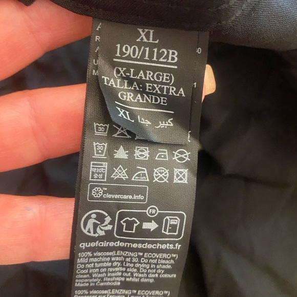 Allsaints Mens Black Underground London Button Down Short Sleeve Shirt NEW XL - Picture 10 of 16